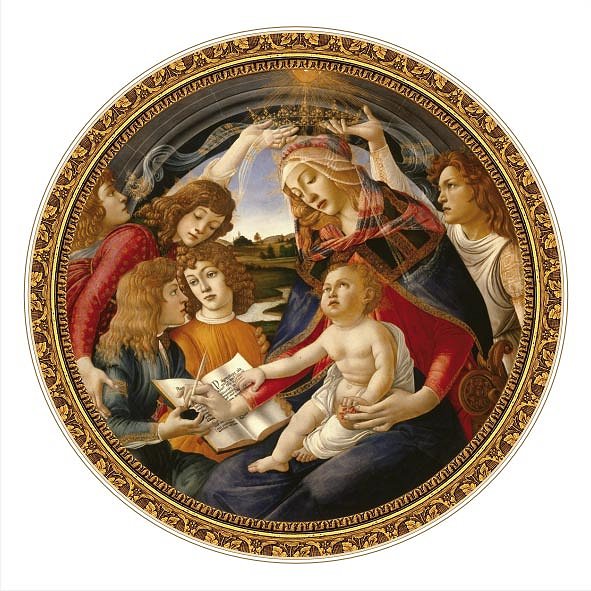 Botticelli Sandro Madonna del Magnifica
