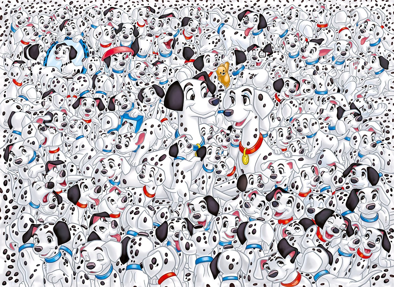 Puzzle Impossible - Les 101 Dalmatiens
