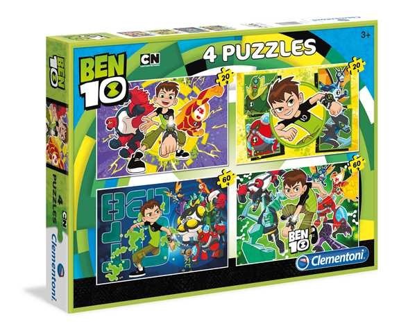 4 Puzzles Ben 10