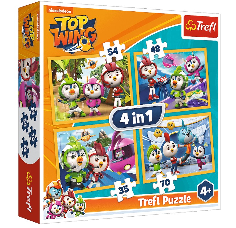 4 Puzzles Nickelodeon Top Wing