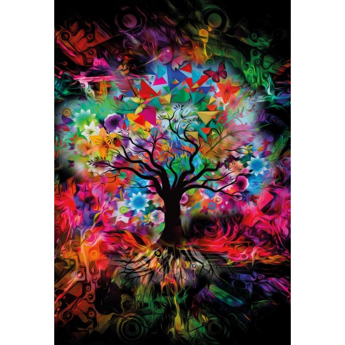 Puzzle  Magnolia-2331 Colorful Tree