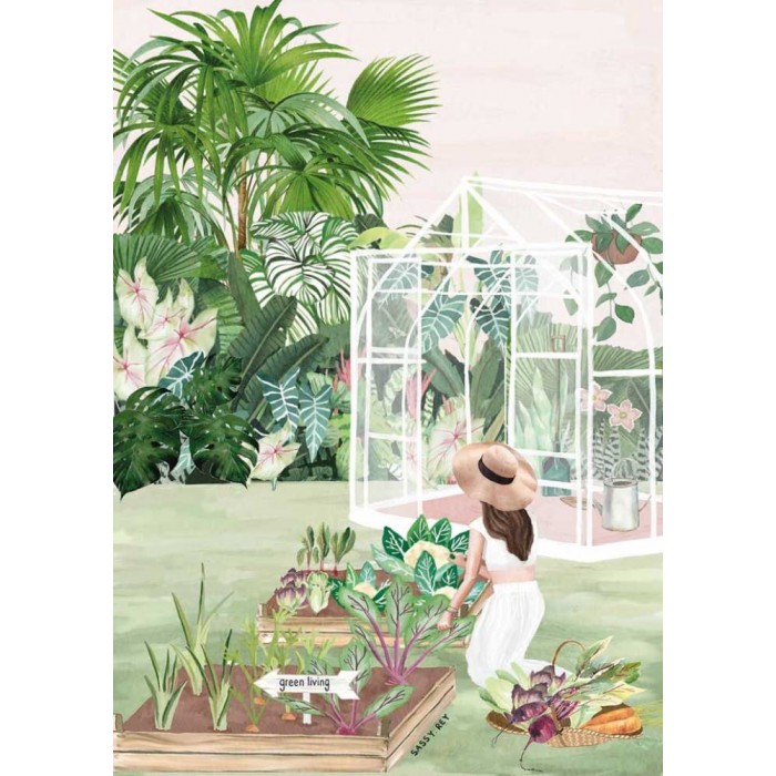 Puzzle Magnolia-3421 Green Living