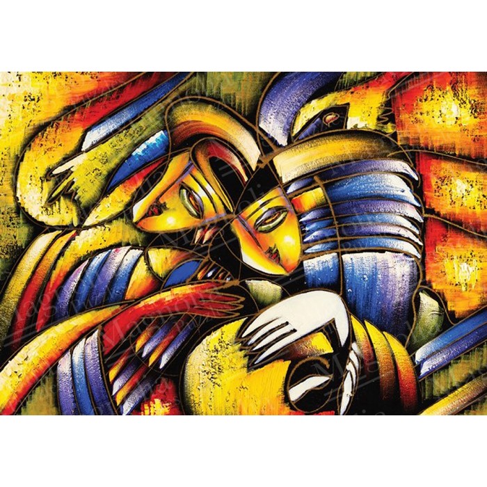 Puzzle Magnolia-3526 Abstract Face