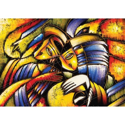 Puzzle Magnolia-3526 Abstract Face