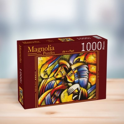 Puzzle Magnolia-3526 Abstract Face