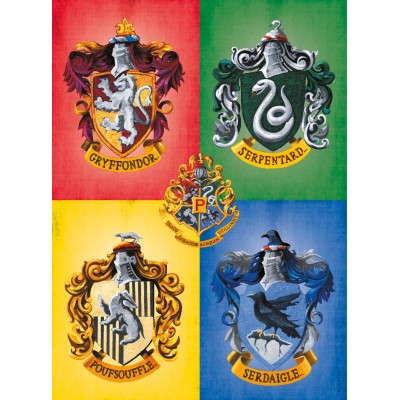 Puzzle Nathan-00955 Les Quatre Blasons de Poudlard