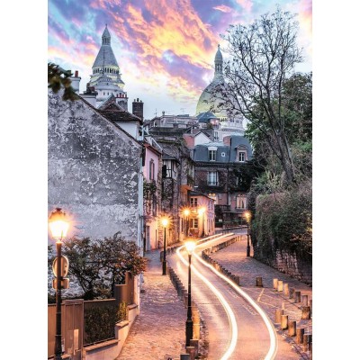 Puzzle Nathan-00980 La Ruelle de Montmartre