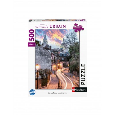 Puzzle Nathan-00980 La Ruelle de Montmartre