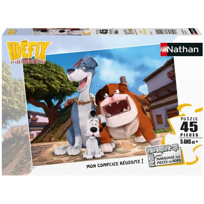 Puzzle Nathan-86023 Idéfix et ses Amis