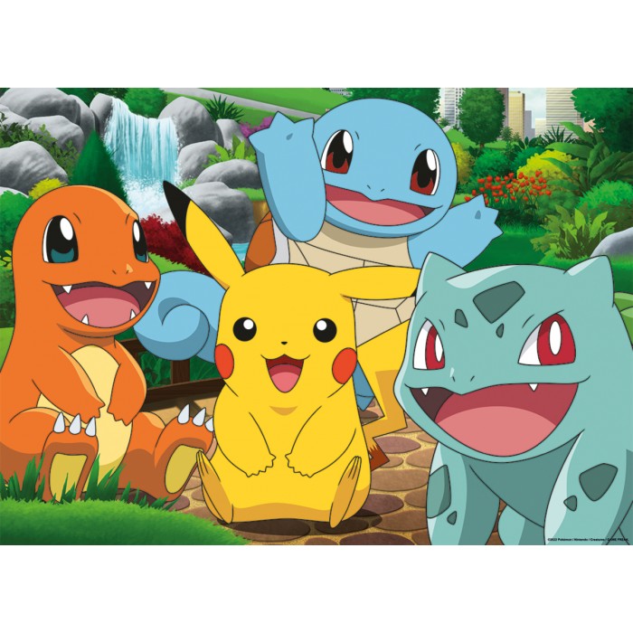 Puzzle Nathan-86187 Les Pokémon au Parc