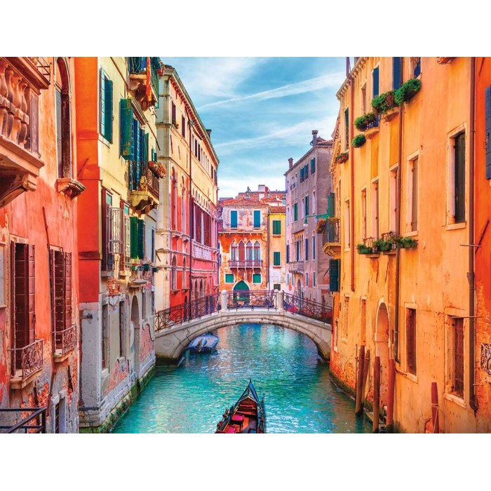 Puzzle  Nathan-87311 Canaux de Venise