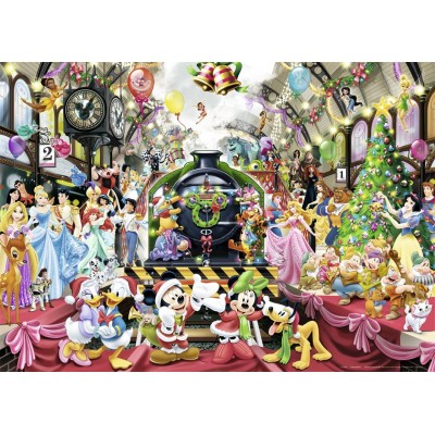 Puzzle Nathan-87565 La Magie de Noël avec Disney