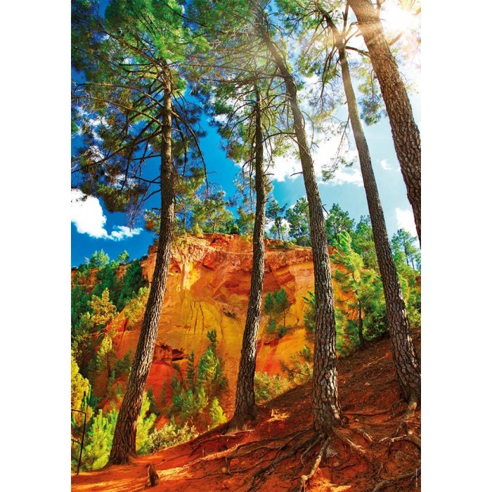 Puzzle  Nathan-87639 Ocres de Roussillon