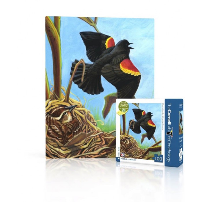 Puzzle New-York-Puzzle-CB1859 Red-Winged Blackbird Mini