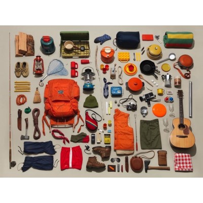 Puzzle New-York-Puzzle-CO120 Pièces XXL - Jim Golden Camping Equipment