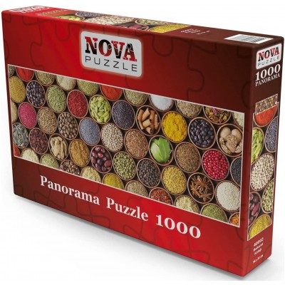Puzzle Nova-Puzzle-40002 Epices Colorées