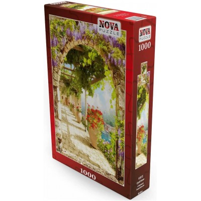 Puzzle Nova-Puzzle-41013 Arc de Fleurs