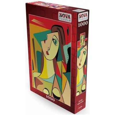 Puzzle Nova-Puzzle-41134 Portrait Cubiste