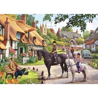 Puzzle Otter-House-Puzzle-74221 Country Life