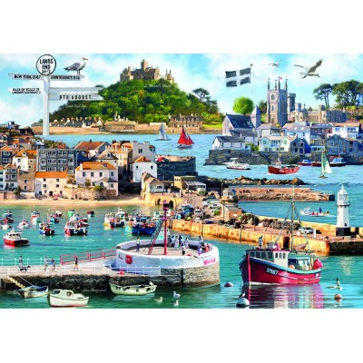 Puzzle Otter-House-Puzzle-75827 Cornwall Montage