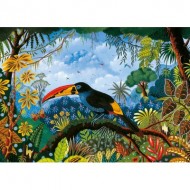 Puzzle  Pieces-and-Peace-0045 Toucan Bleu