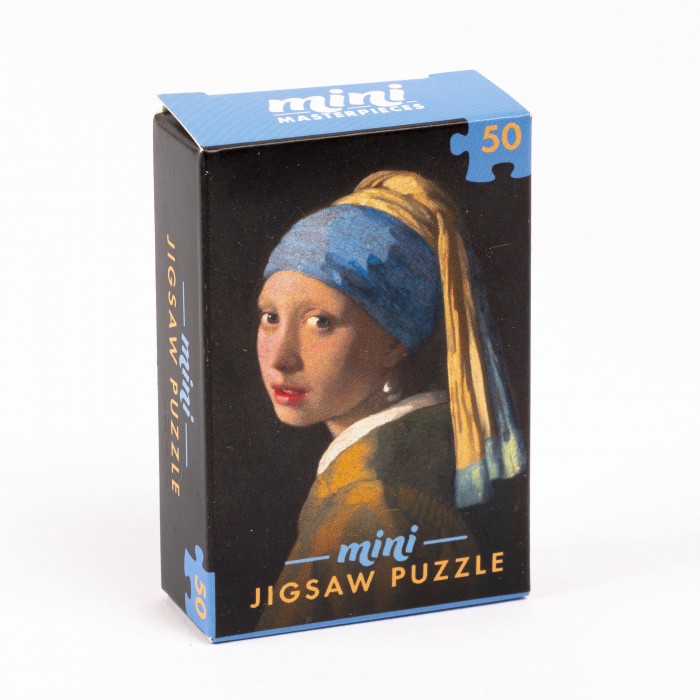  Professor-Puzzle-GirlWithaPearlEarring Mini Puzzle - Girl With Pearl Earring