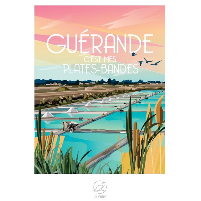 Puzzle  Puzzle-La-Loutre-5832 GUERANDE c'est mes Plates-Bandes