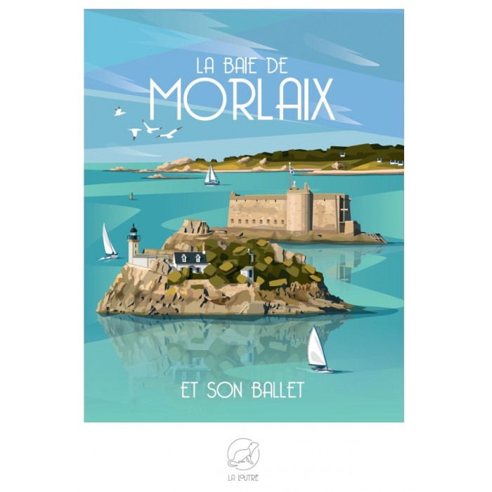 Puzzle  Puzzle-La-Loutre-6440 La Baie de MORLAIX et son Ballet