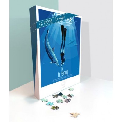 Puzzle Puzzle-La-Loutre-7386 L'EAU