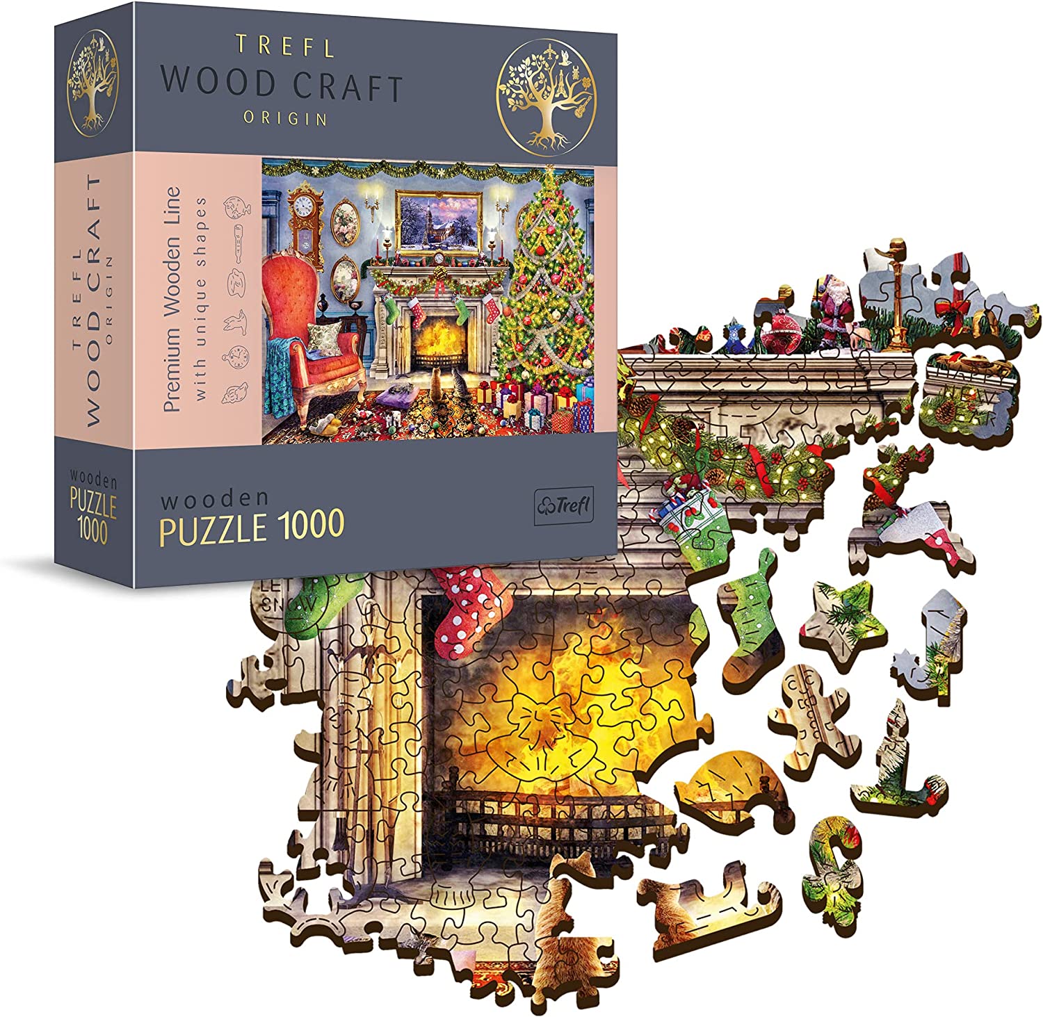 Acheter un puzzle en bois Wood Craft 1000 pièces