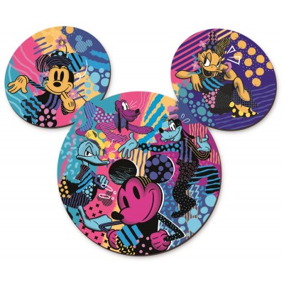Trefl-20168 Puzzle en Bois Premium Line - L'Emblématique Mickey Mouse - Disney Mickey Mouse Et Ses Amis