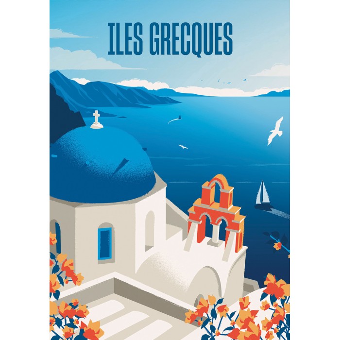 Puzzle Hachette-Puzzle-0010 Évasion Iles Grecques