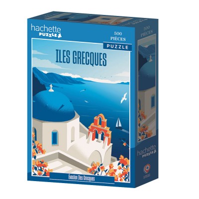 Puzzle Hachette-Puzzle-0010 Évasion Iles Grecques