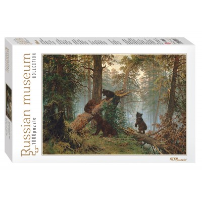 Puzzle Step-Puzzle-79218 Russian Museum - Ivan Shishkin. Morning in a Pine Forest