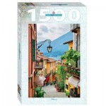 Puzzle  Step-Puzzle-83065 Street view in Bellagio and lake Como, Italy