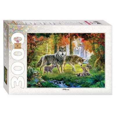 Puzzle Step-Puzzle-85013 Loups