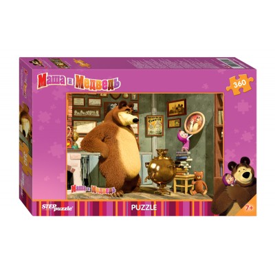 Puzzle Step-Puzzle-96020 Masha and the Bear