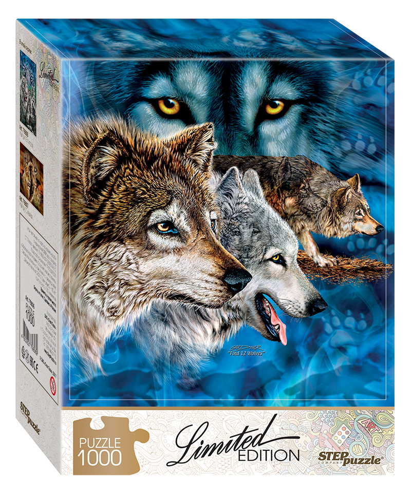 Puzzle adulte : les loups arctiques - 1000 pieces - animaux - ravensburger  - Puzzle - Achat & prix