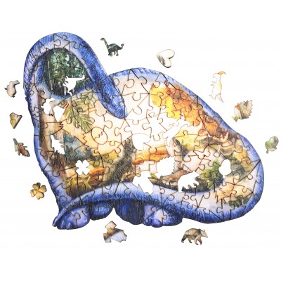 The-Wild-Puzzle-760029 Puzzle en Bois - Nouveaux-Nés