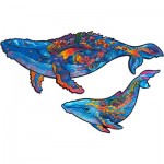 Puzzle  Unidragon-50054 Baleines Laiteuses - Taille S