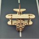 Puzzle 3D en Bois - Biplane