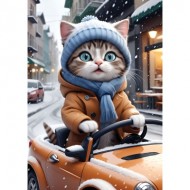 Puzzle  Yazz-3853 The Driver Kitty